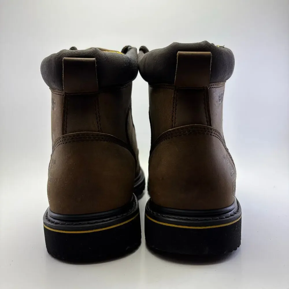 CATERPILLAR “Whiston 6” Steel Toe Boots Big Kids Size 9Y